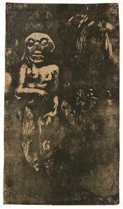 Oviri by Paul Gauguin