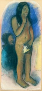 Words of the Devil by Paul Gauguin