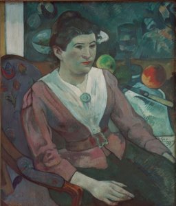 Portrait of a Woman with Cézanne