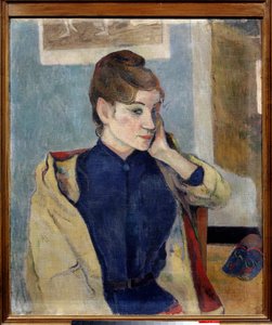 Portrait of Madeleine Bernard by Paul Gauguin