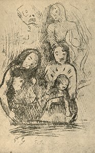 Religious Fantasies by Paul Gauguin