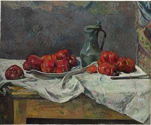 Still Life with Tomatoes by Paul Gauguin