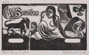 Tahitian Series: The Smile by Paul Gauguin