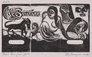 Tahitian Series: The Smile by Paul Gauguin