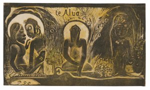 The God from the Noa Noa Suite by Paul Gauguin