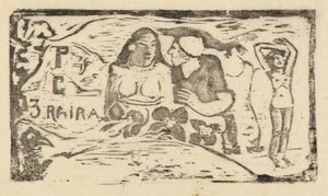 Title Page for "Le Sourire" by Paul Gauguin