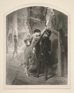 The Cantonnade by Paul Gavarni