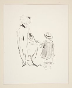 The Mother and the Child by Paul Gavarni