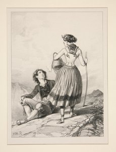 (Meeting on the Mountain.)