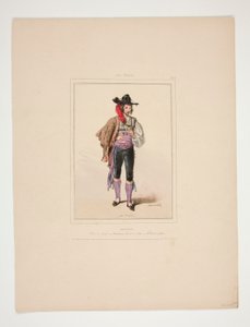 ARAGONAIS. Cloth Vest by Paul Gavarni
