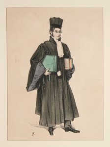 Lawyer by Paul Gavarni