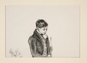 Alfred Feydeau by Paul Gavarni