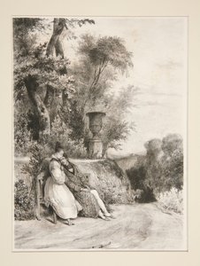 Before Dying. (By Madame Constance Aubert.) by Paul Gavarni