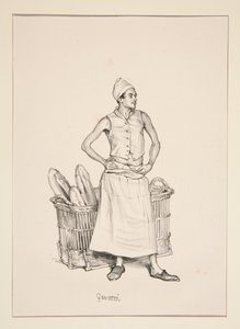 BOULANGER. Baker. by Paul Gavarni