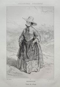 Bourgeois Woman by Paul Gavarni