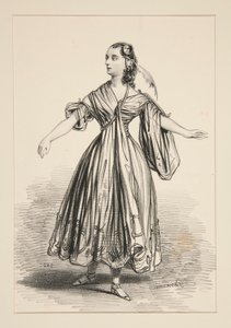Costume of Mademoiselle Dejazet, Role of L