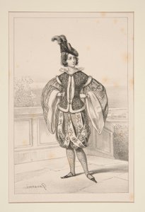 Costume of Mme la Marquise de L.