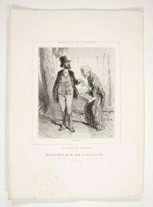Charitable Monsieur, May God Keep Your Sons from My Daughters! by Paul Gavarni