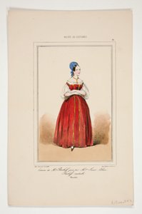 Costume of Mme Peterhoff, played by Mme Sonnet-Leblanc