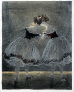 Dancers of Gavarni - 19th century by Paul Gavarni