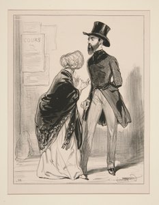 Imagine, My Little Monsieur Constantine, That My Scoundrel Knew by Paul Gavarni