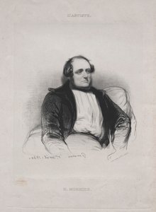 Henri (Bonaventure) Monnier by Paul Gavarni