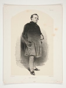 Henri Monnier by Paul Gavarni