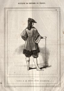 Histoire du Costume en France: Gens à la suite d