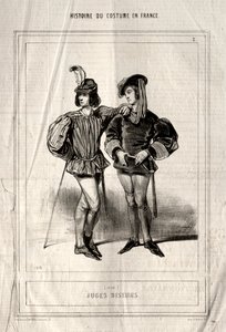History of Costume in France: Judges
