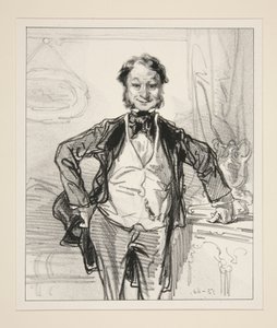 I am the Husband of Madame Jolibiais. by Paul Gavarni