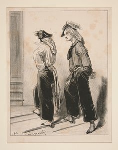 I Hope You Behave Angelique... by Paul Gavarni