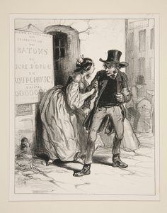 The Action and the Capitalist by Paul Gavarni