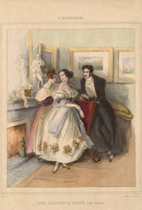 The Artist: The Preparations for the Ball by Paul Gavarni