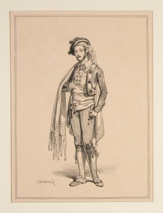 The Muleteer by Paul Gavarni
