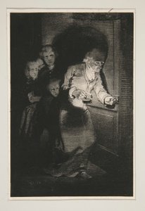 The Ghost by Paul Gavarni