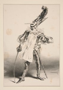 The Paper Suit by Paul Gavarni