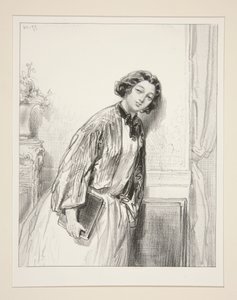 The Hunt for the Autograph by Paul Gavarni