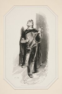 The Serenade by Paul Gavarni