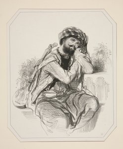 The Moorish Serenade by Paul Gavarni