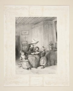 The Sister of Charity by Paul Gavarni