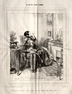 La Vie de Jeune Homme by Paul Gavarni