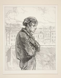 The Handkerchief Hunt. by Paul Gavarni