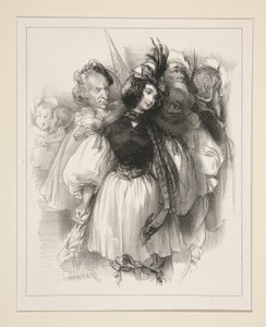 The Masked Ball by Paul Gavarni