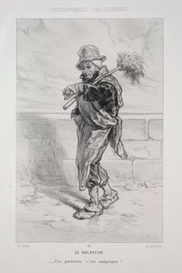 The Sweeper by Paul Gavarni