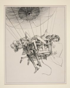 The Lost Balloon by Paul Gavarni