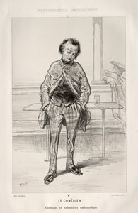 The Comedian by Paul Gavarni
