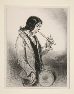 The Galoubet by Paul Gavarni