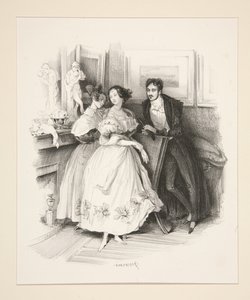 Preparations for the Ball by Paul Gavarni