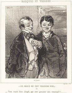 Husbands Always Make Me Laugh by Paul Gavarni
