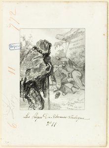 Les Propos de Thomas Vireloque: Bretheren May Be, But Not Cousins by Paul Gavarni